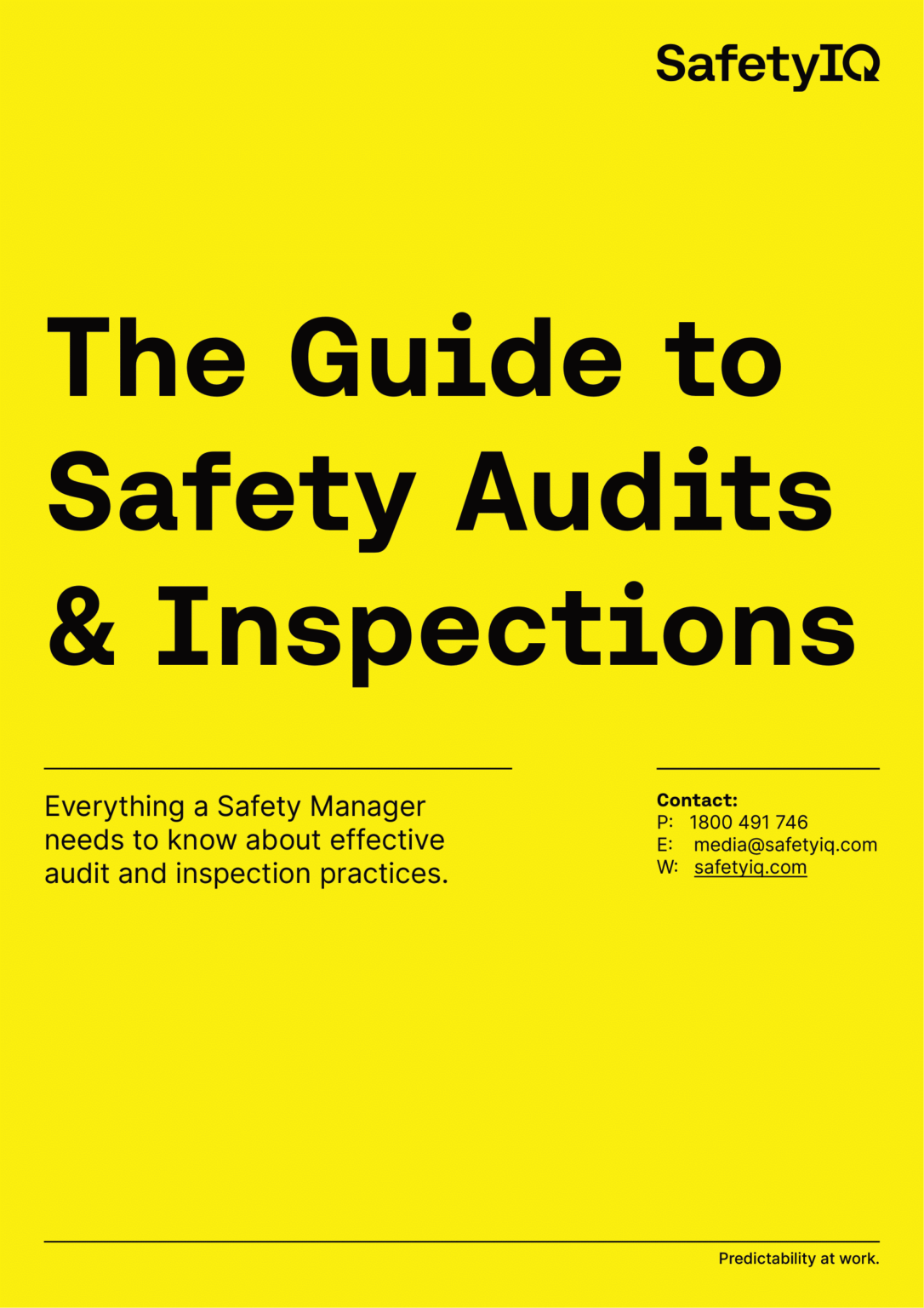 Safety Audits & Inspections Guide Free PDF SafetyIQ