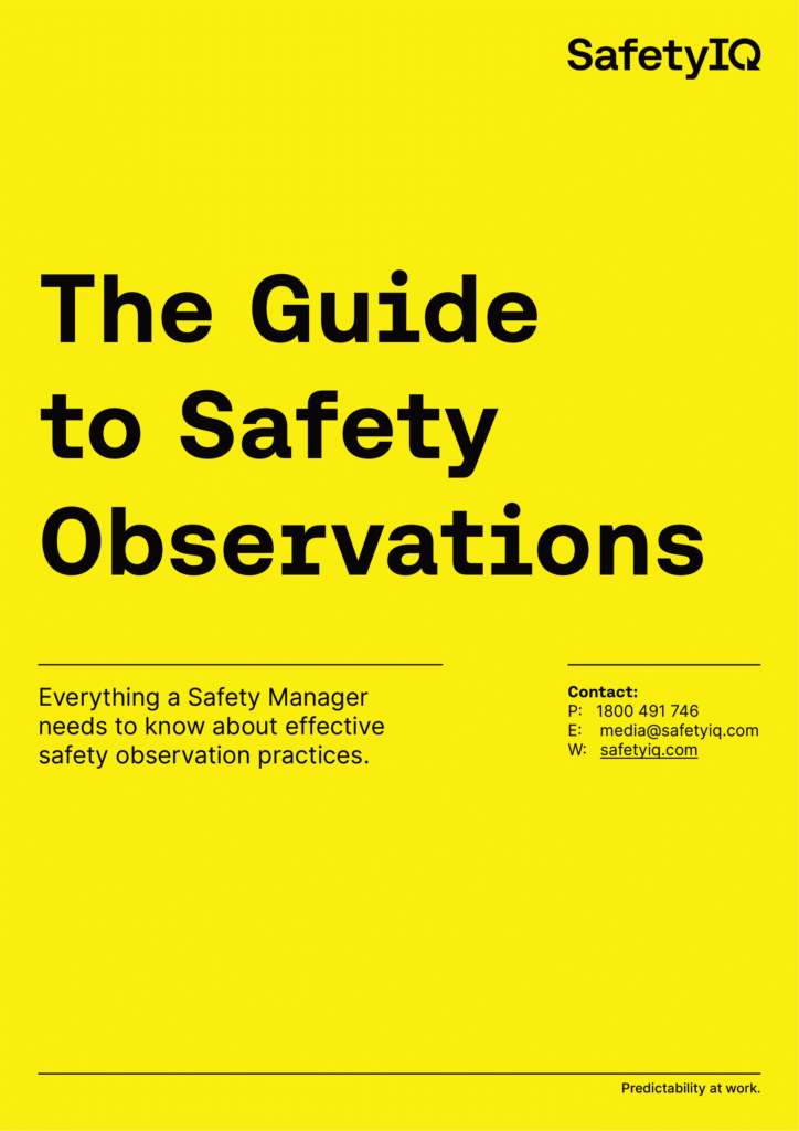 Download our comprehensive guide to safety observations